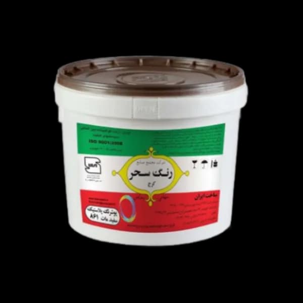 رنگ پلاستیک سحر کد 861 گالن 5 کیلویی — تصویر ۲