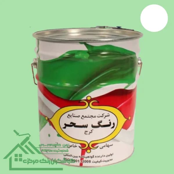 رنگ روغنی نیم براق سحر کد 760 حلب 24 کیلو