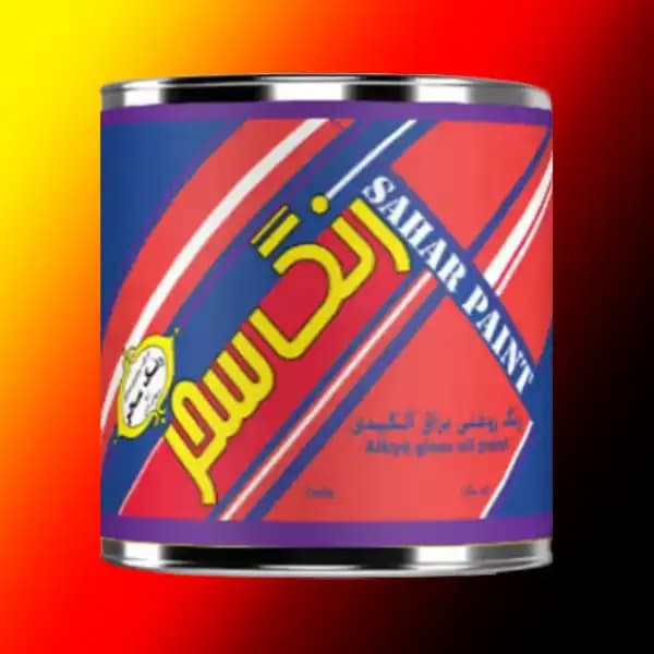 رنگ روغنی سفید براق سحر کد 701 گالن 4 کیلو — تصویر ۲