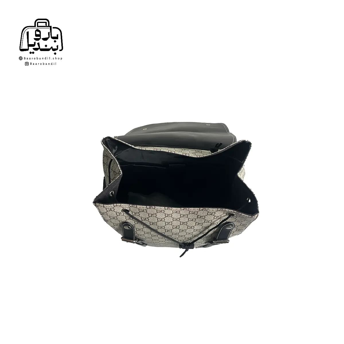 کوله‌پشتی چرخ‌دار کوچ Coach طرح گوچی کد ۱۰-۱۰ — تصویر ۸