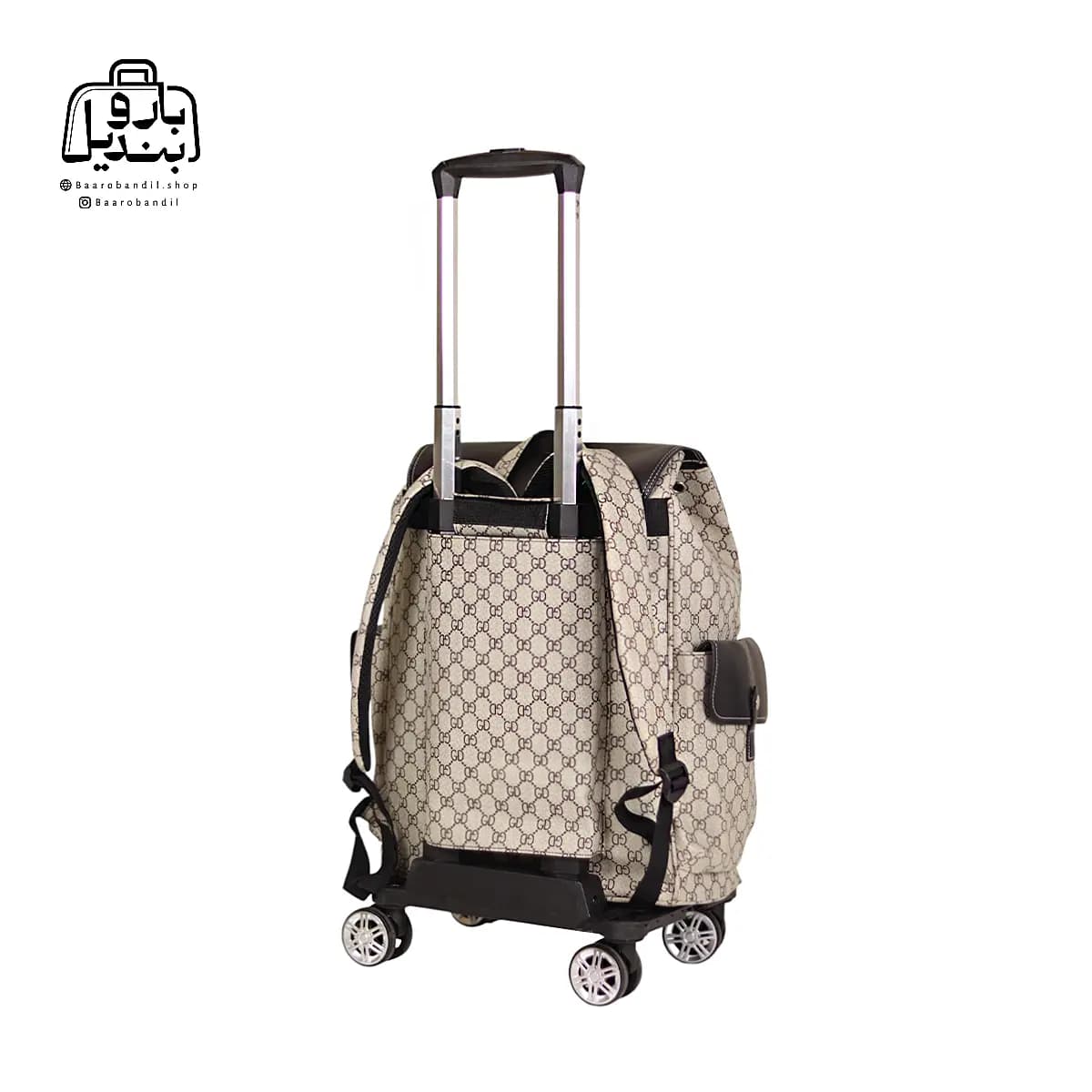 کوله‌پشتی چرخ‌دار کوچ Coach طرح گوچی کد ۱۰-۱۰ — تصویر ۷