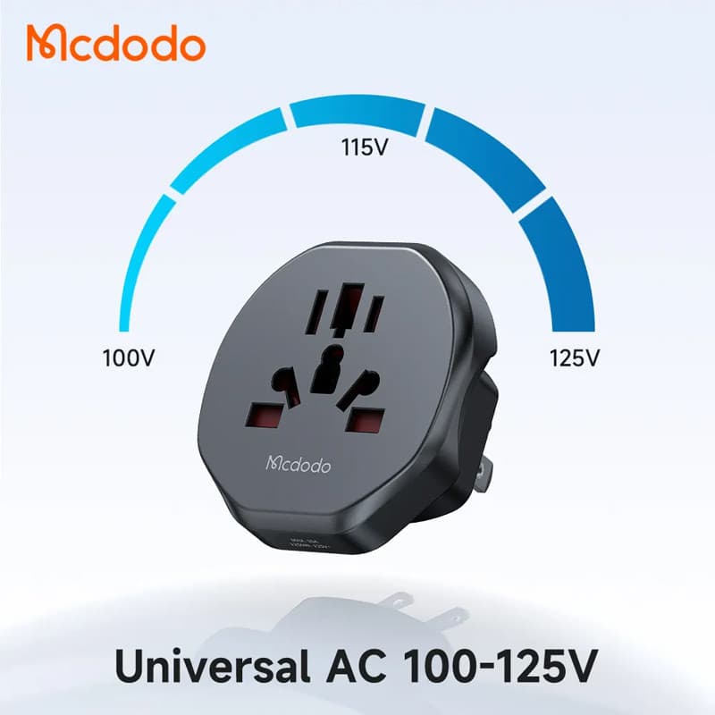 مبدل 3 به 2 برق مک دودو Mcdodo CP-4550 — تصویر ۶