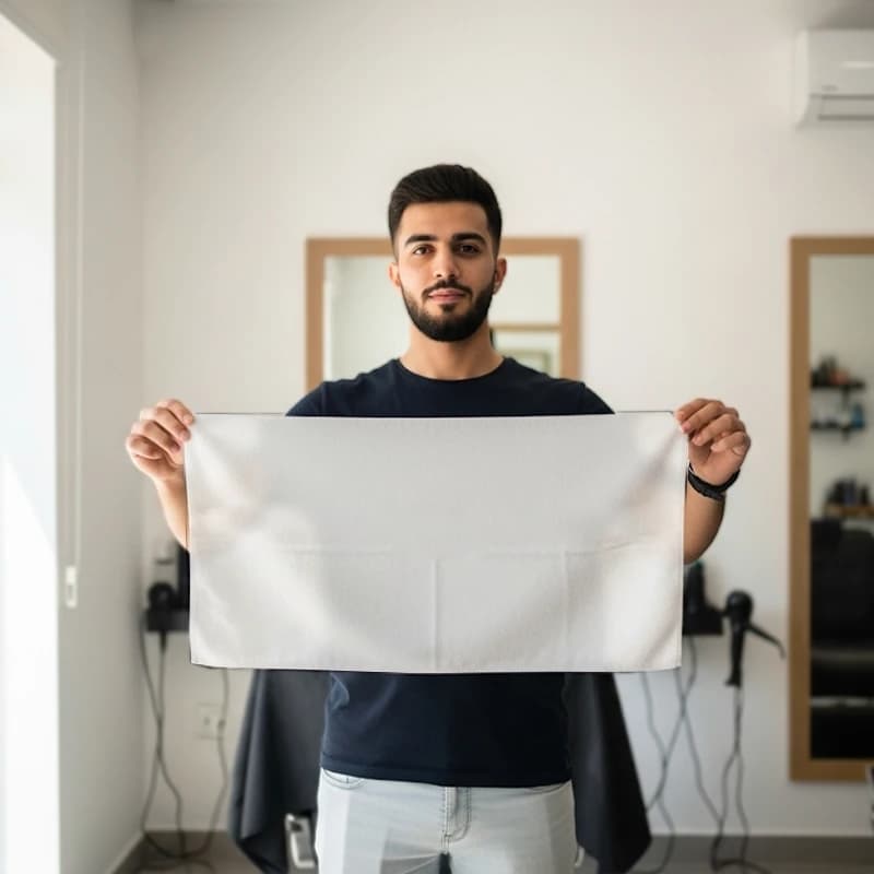 حوله یکبارمصرف سایز 40*80- 40 گرم- تک عددی — تصویر ۳