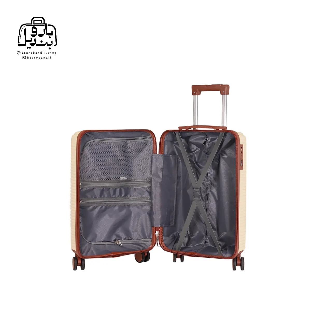 چمدان چهارتکهٔ اقتصادی ام آر فور MR4 — تصویر ۶