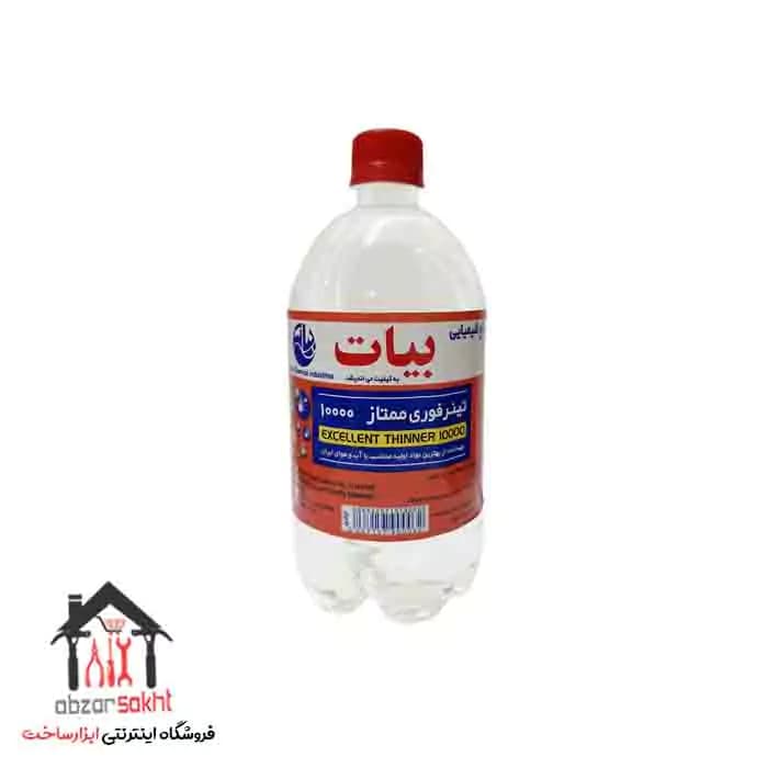 تینر فوری 10000 ممتاز بیات 1 لیتری — تصویر ۲