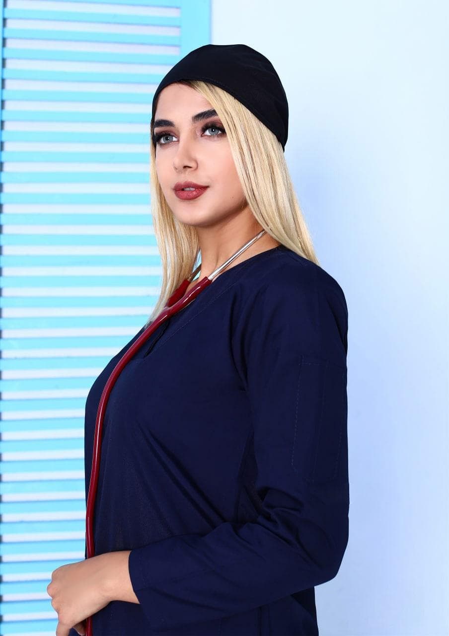 اسکراب پزشکی زنانه-بلوز آستین بلند- کد S 202 — تصویر ۳