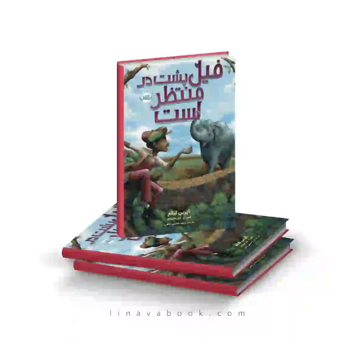 کتاب فیل پشت در منتظر است نشر پرتقال