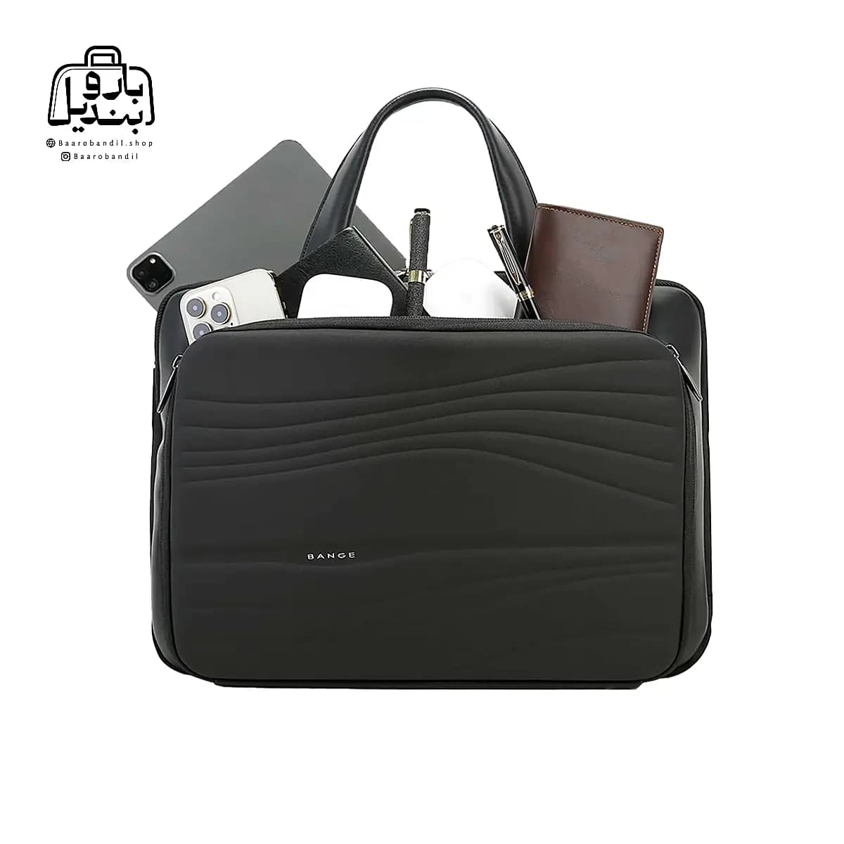 کیف دستی اداری بنج Bange کد ۸۰۲۹ — تصویر ۸