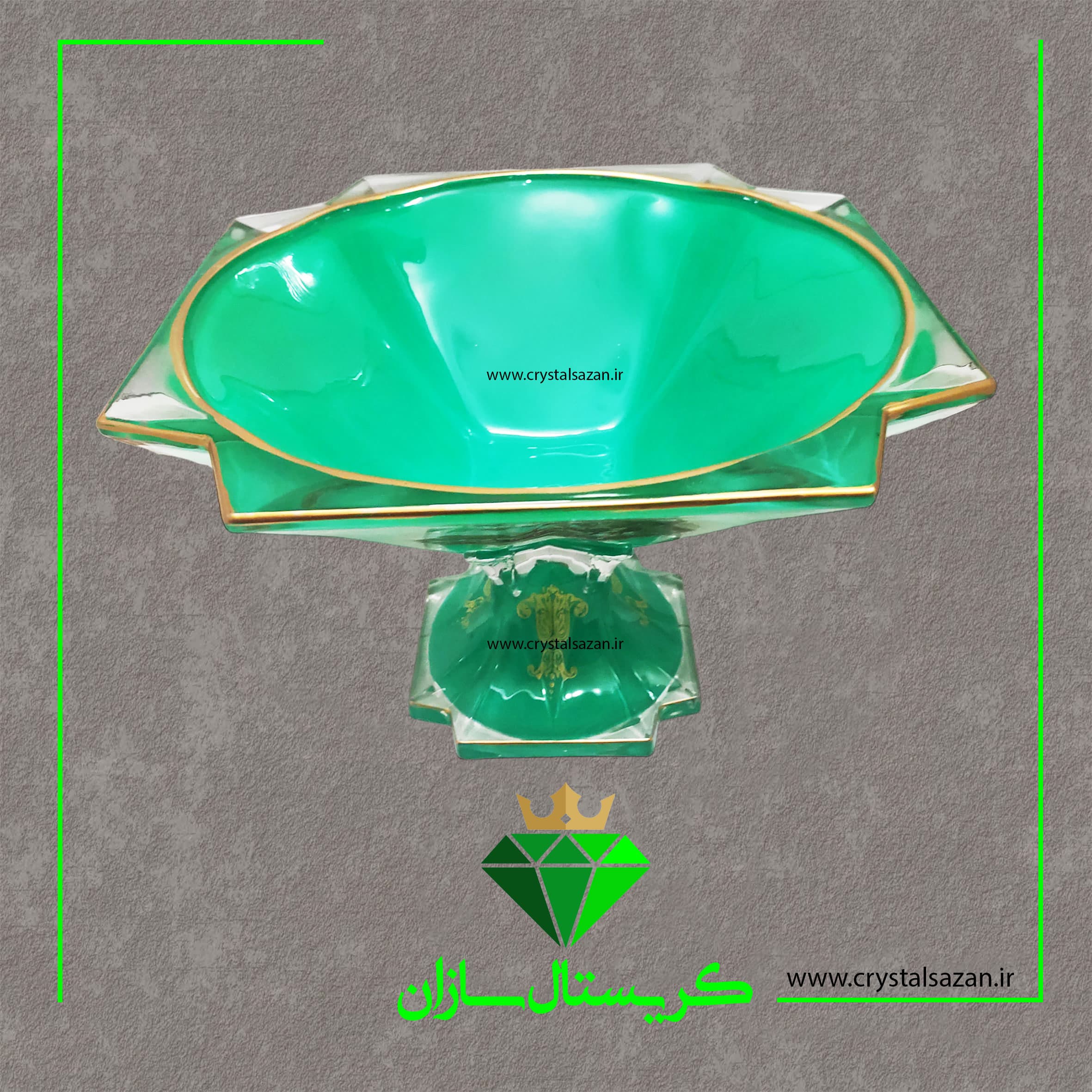 میوه خوری کریستال سازان کد M3387 — تصویر ۲