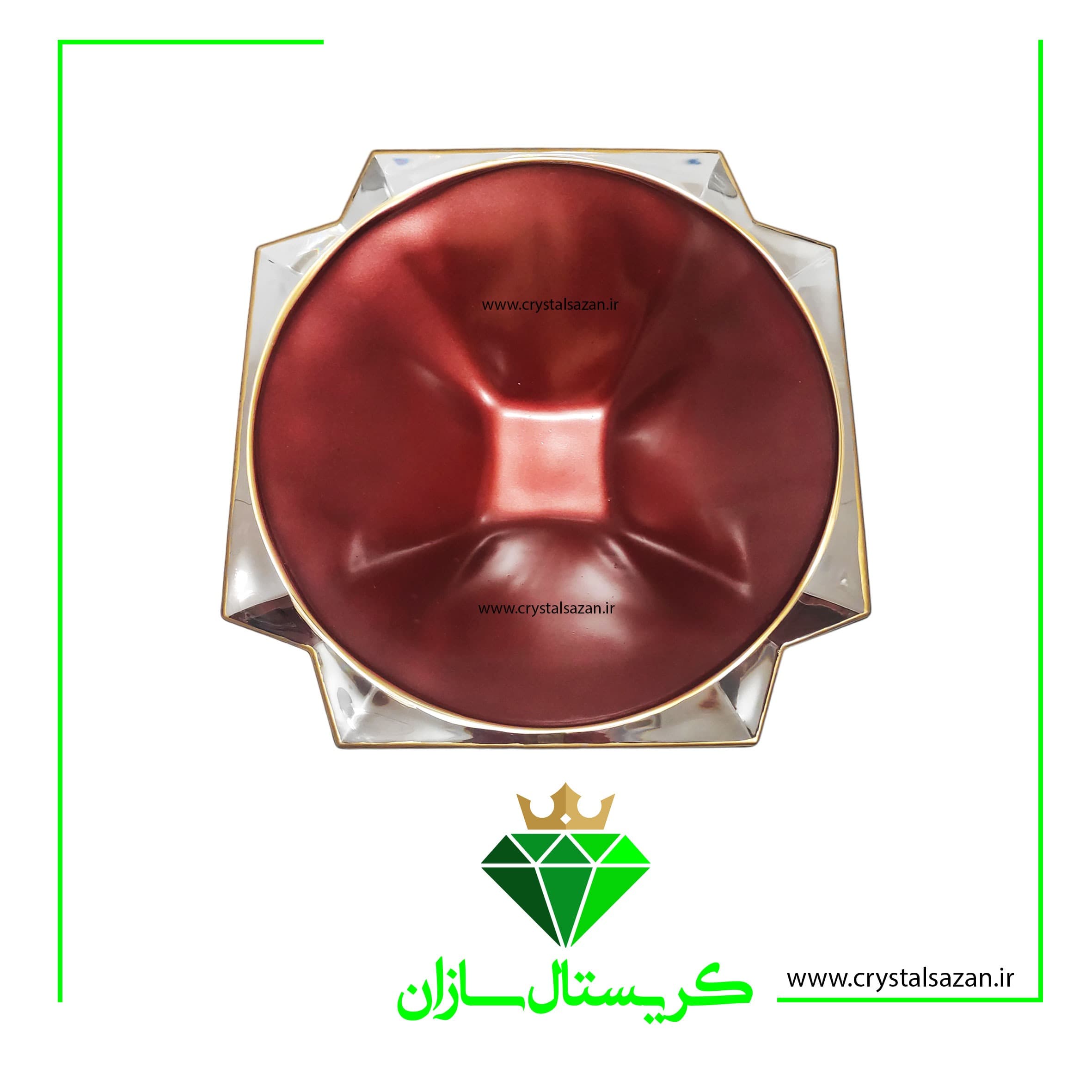 میوه خوری کریستال سازان کد M3386 — تصویر ۲