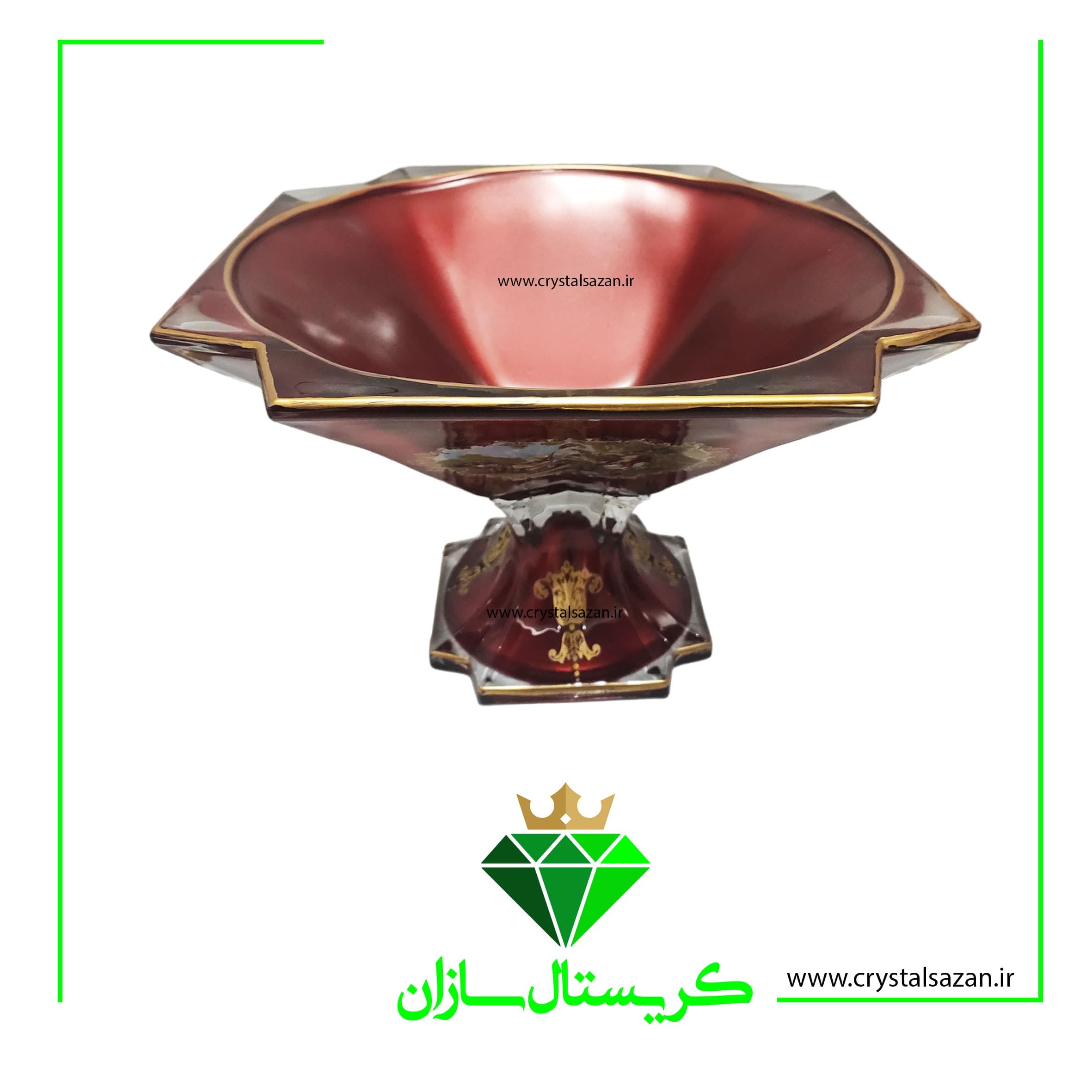 میوه خوری کریستال سازان کد M3386 — تصویر ۳
