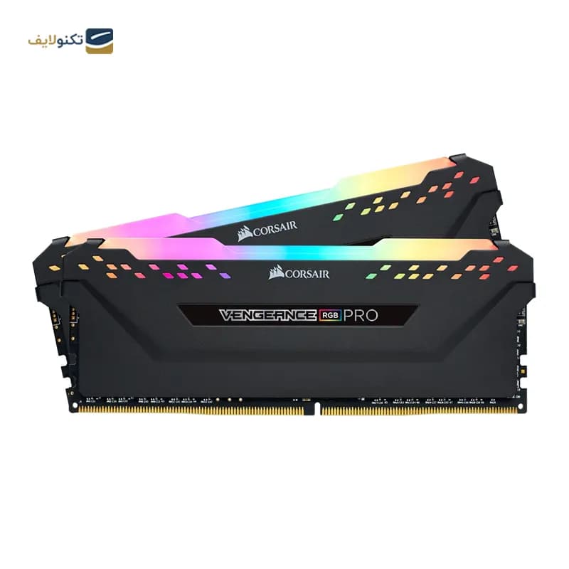 رم کامپیوتر کارکرده DDR4 دو کاناله 3600 مگاهرتز CL16 کورسیر مدل VENGEANCE RGB PRO ظرفیت 32 گیگابایت — تصویر ۲
