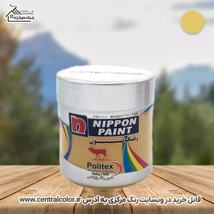 مادر رنگ اکریلیک نیپون پلیتکس کد 421 گل ماش 250 گرمی