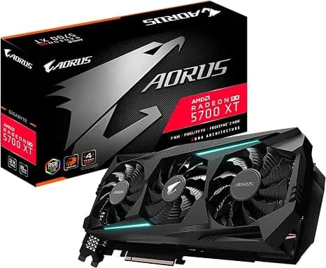 کارت گرافیک کارکرده گیگابایت GIGABYTE AORUS Radeon RX 5700 XT 8G — تصویر ۲