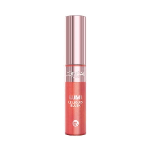 رژگونه مایع لومی لورال رنگ Gold Pink با پیگمنت بالا و جلوه درخشان