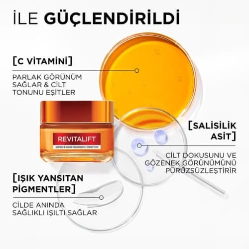 کرم روشنکننده و صافکننده منافذ لورآل Revitalift Clinical حاوی ویتامین C — تصویر ۴