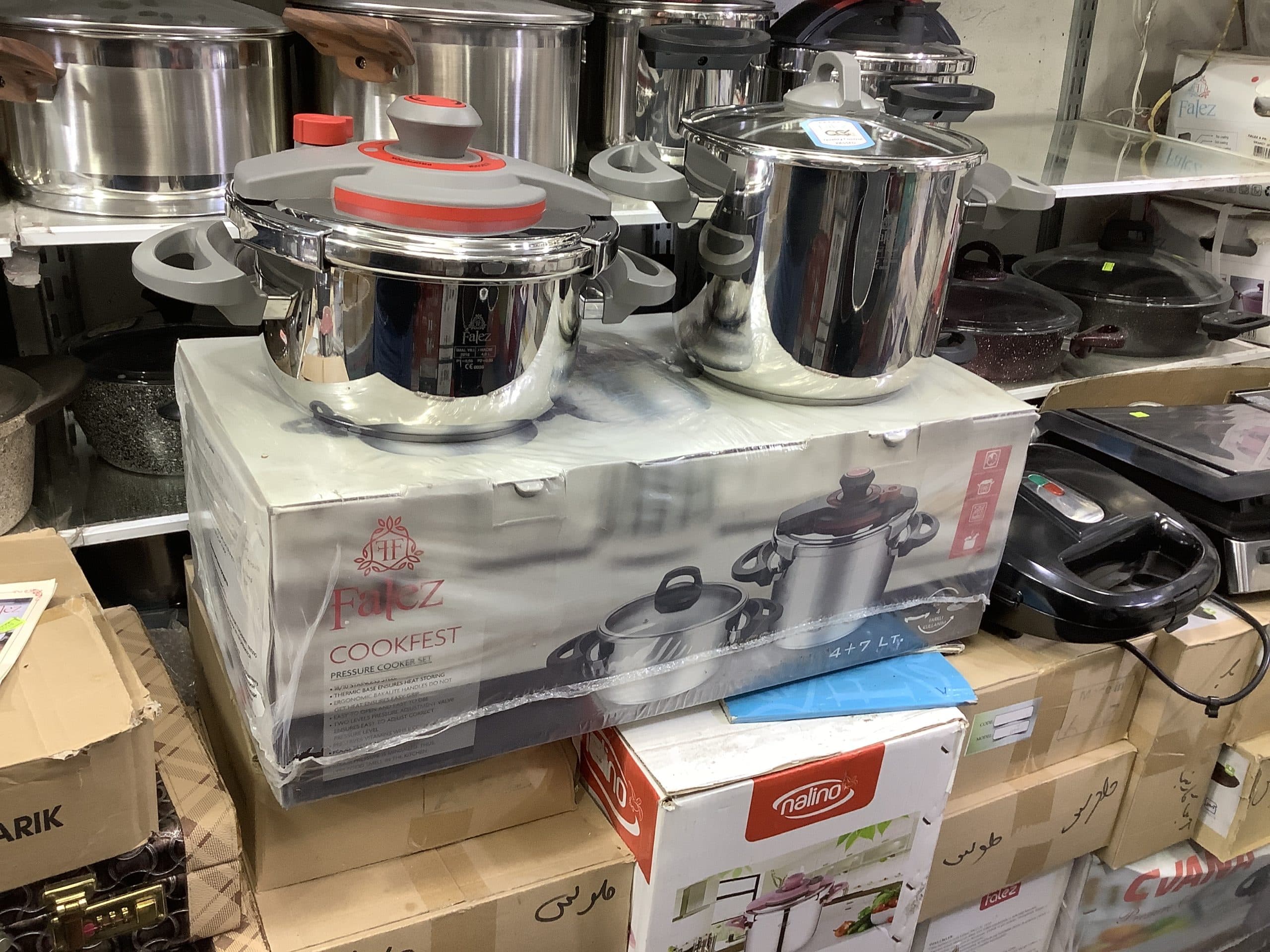 زودپز 2 قلوی فالزترک اصل مدلFalez Model COOKFEST