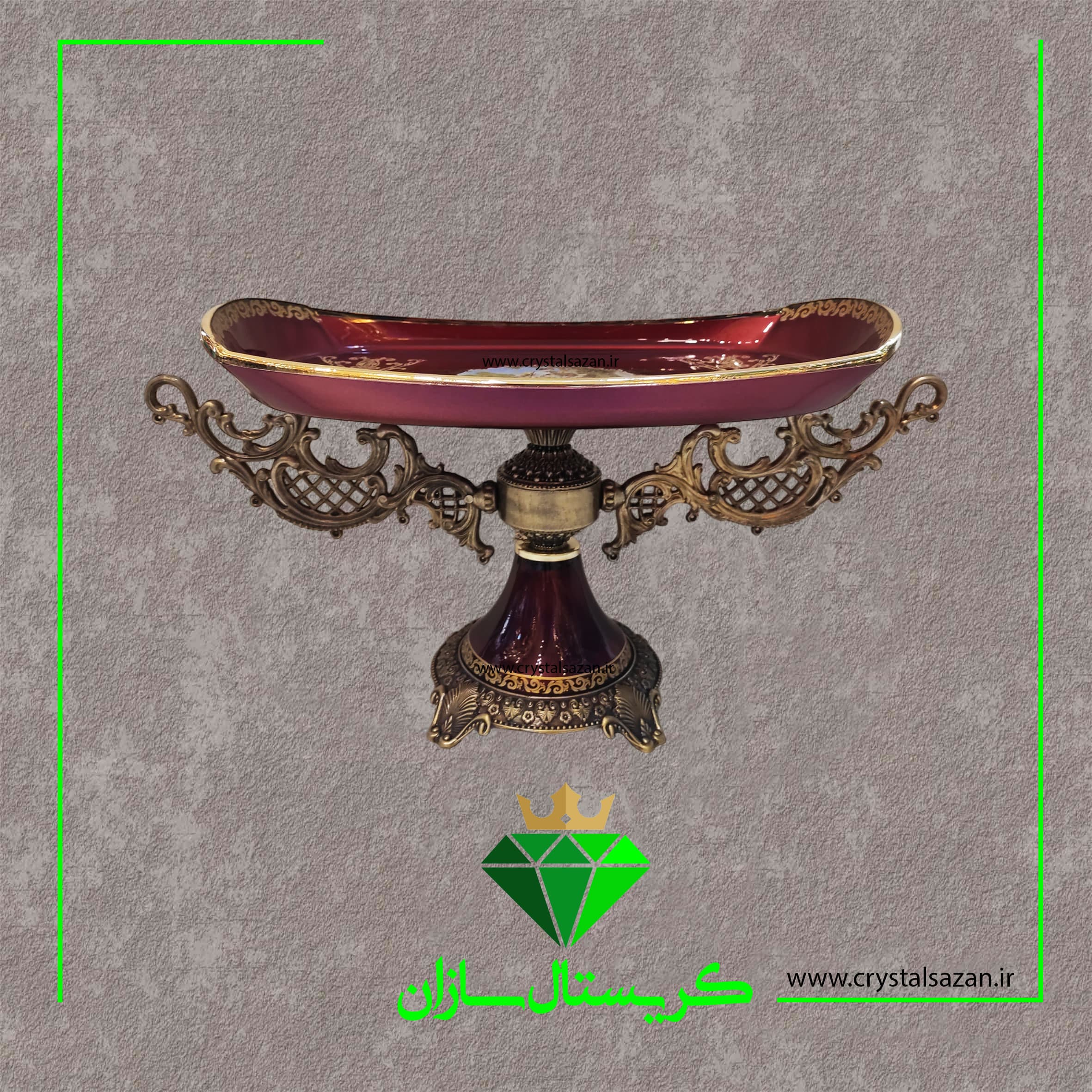 رولت خوری کد K1547 کریستال سازان — تصویر ۲