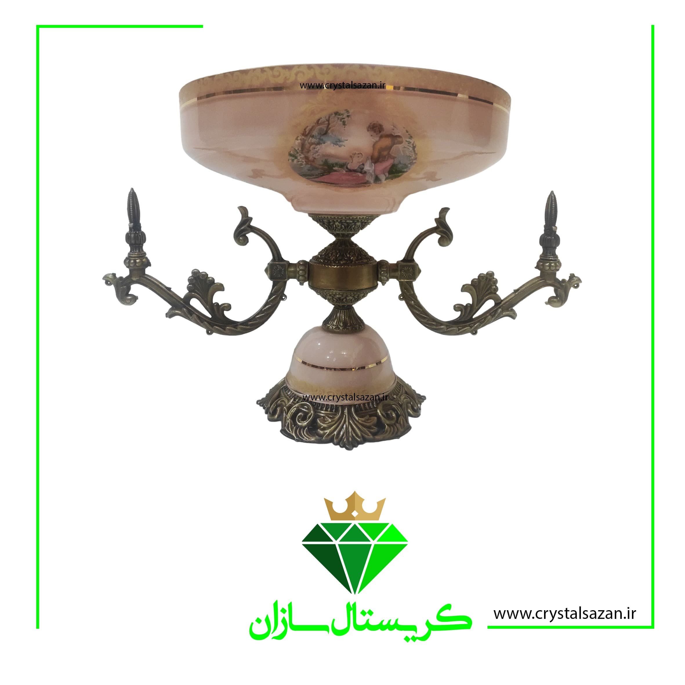 میوه خوری کریستال کد M3353 کریستال سازان