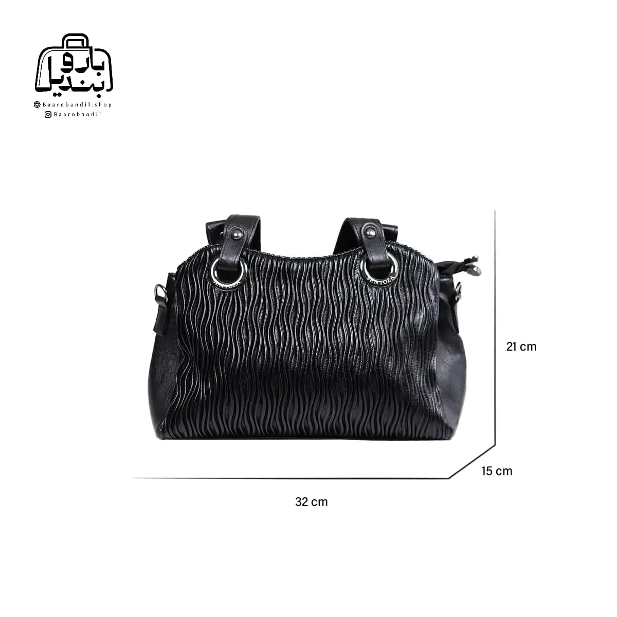 کیف زنانه دوشی سنتوزا Sentoza کد ۹۰۰ طرح ماری — تصویر ۲