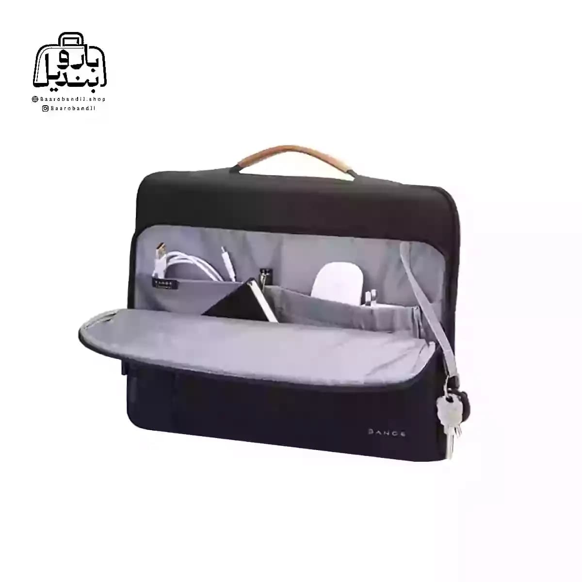 کیف دستی لپ‌تاپی بنج Bange کد ۶۸۰۲ — تصویر ۸