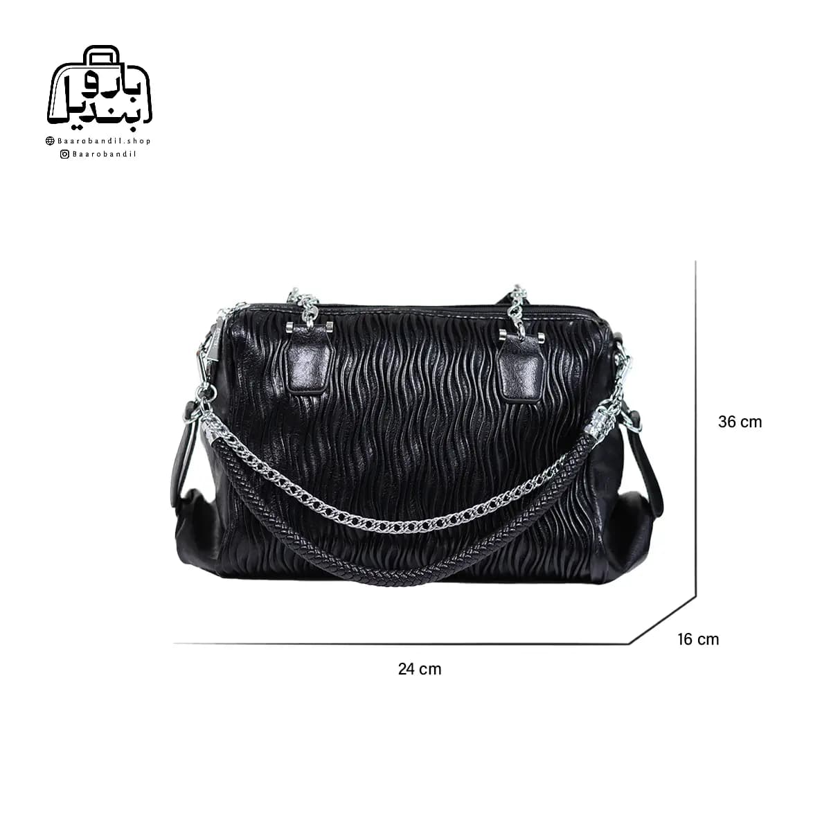 کیف زنانه دوشی سنتوزا Sentoza کد ۹۶۹ طرح ماری — تصویر ۲