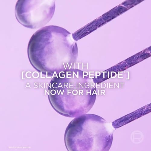 شامپو حجم‌دهنده لورال کلاژن پپتاید لیفتر بنفش Elseve Collagen Peptide — تصویر ۶