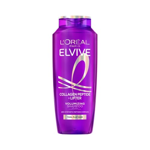 شامپو حجم‌دهنده لورال کلاژن پپتاید لیفتر بنفش Elseve Collagen Peptide