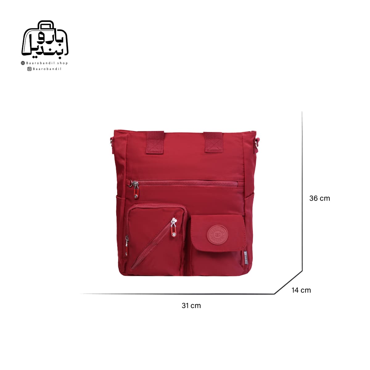کیف زنانه دوشی کلوز بگ Cloth Bag کد ۳۰۲۰ — تصویر ۲