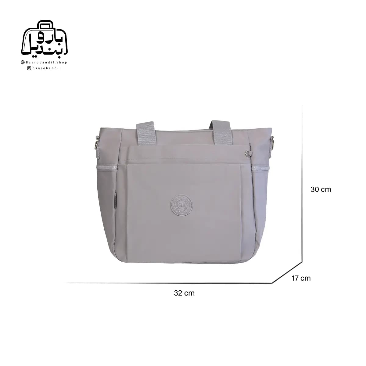 کیف زنانه دوشی کلوز بگ Cloth Bag کد ۲۴۲۲ — تصویر ۲