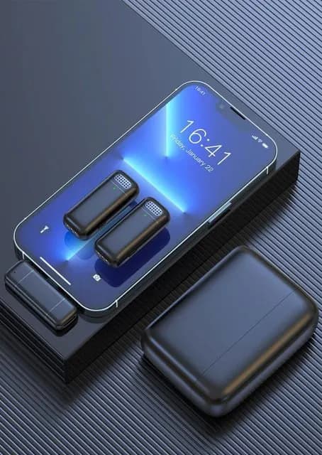 میکروفن یقه ای بی سیم زئوس K6 — تصویر ۴