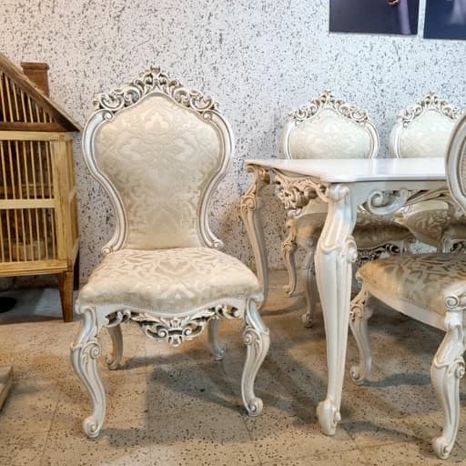 میز غذا خوری چهار نفره چراغان مبلمان آپادانا apadana مدل 633640