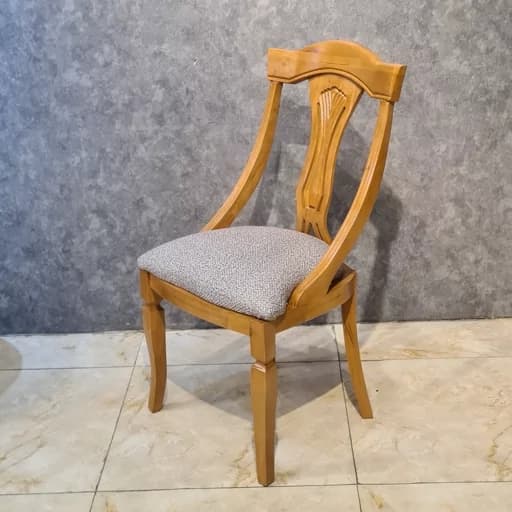 صندلی مدل گیتاری فندقی روشن مبلمان آپادانا apadana مدل 633636