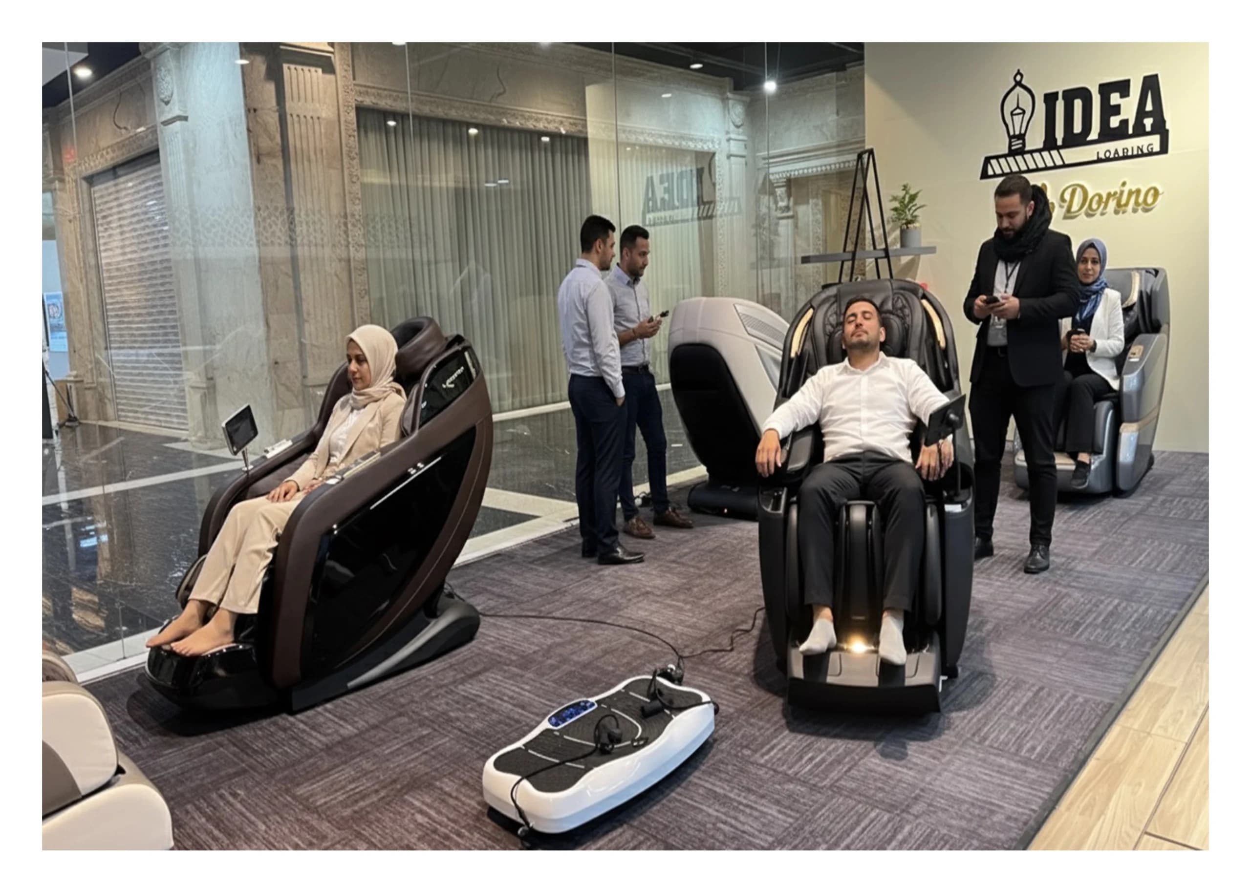 صندلی ماساژور لیرکن مدل Leercon-LEK-988S2 — تصویر ۳