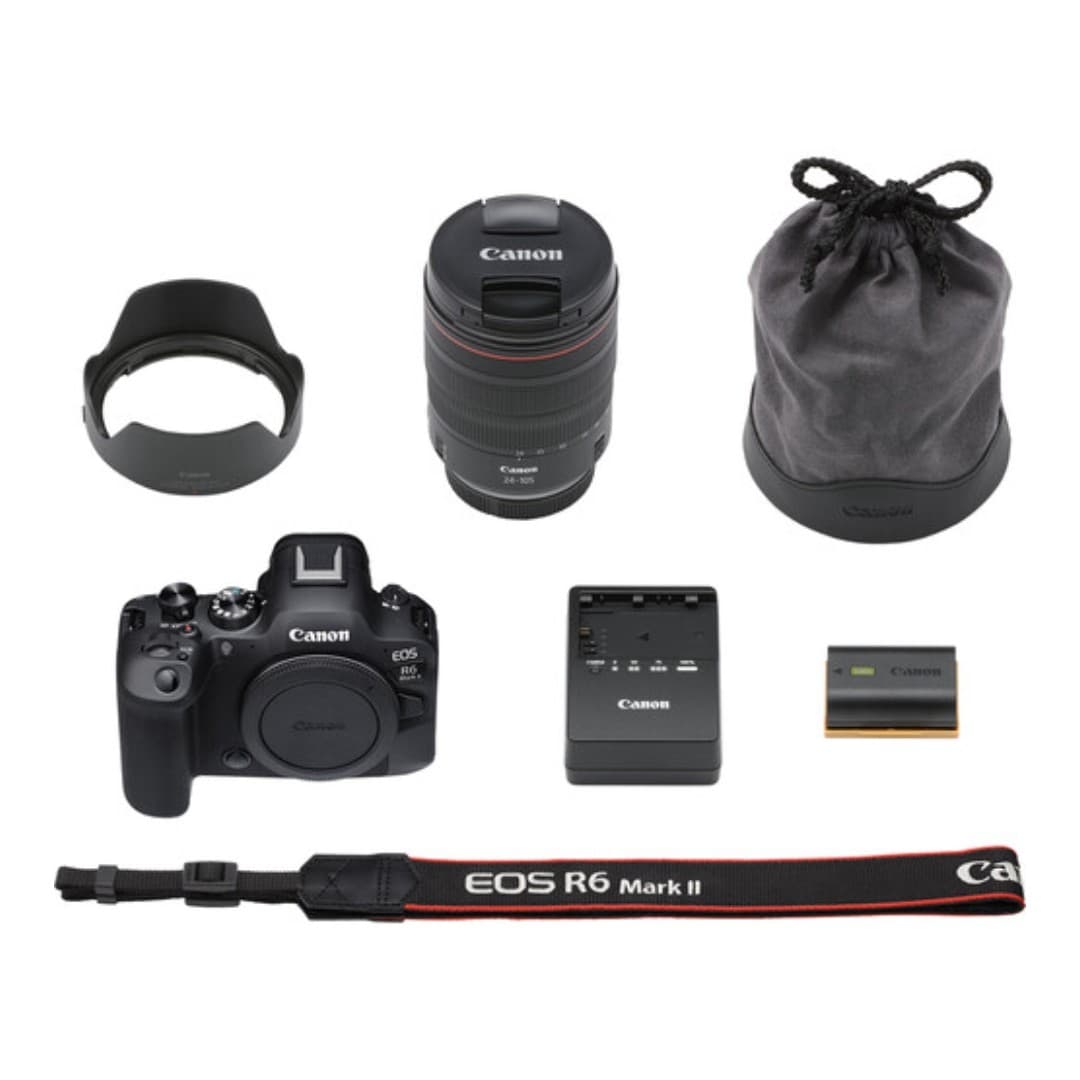 دوربین عکاسی کانن Canon EOS R6 Mark II Mirrorless Camera with 24-105mm f/4L Lens — تصویر ۲
