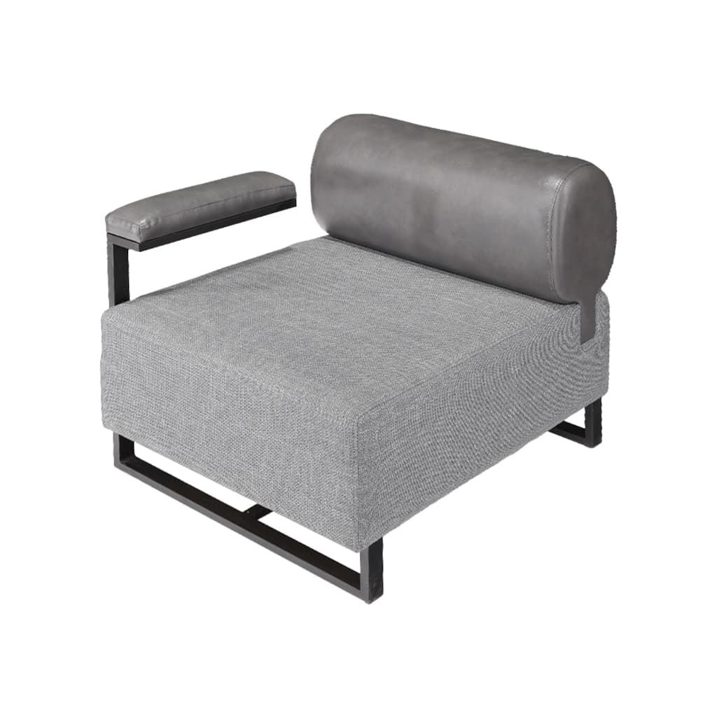 مبل اداری تک نفره مدل Sofa-Turin-1n-H تک دسته