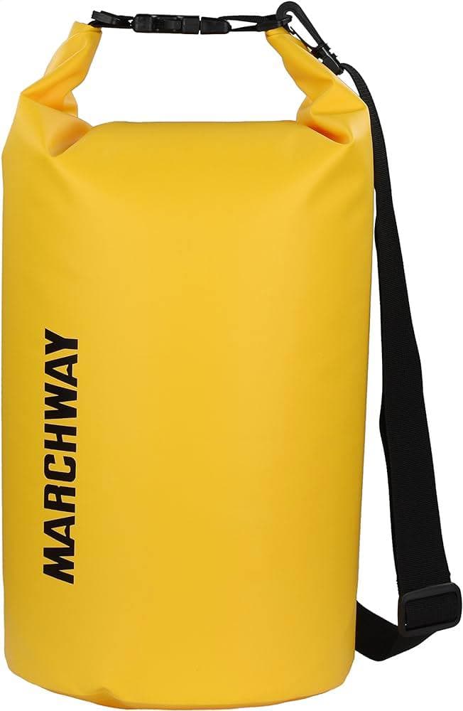 کیف خشک و کوله اورجینال ضد آب برند Marchway (۱۰ لیتری) — تصویر ۲