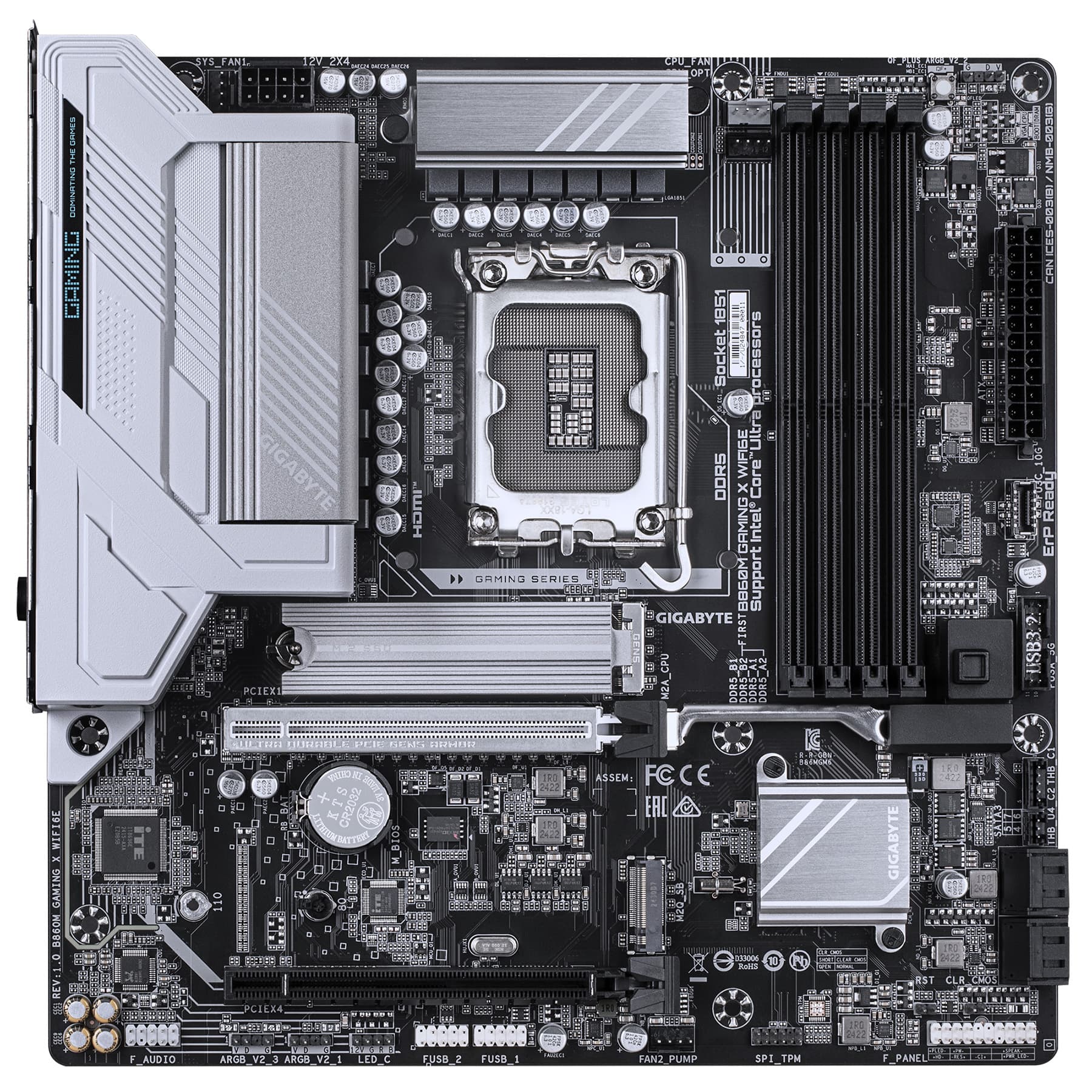 مادربرد گیگابایت مدل B860M GAMING X WIFI6E (rev. 1.0)