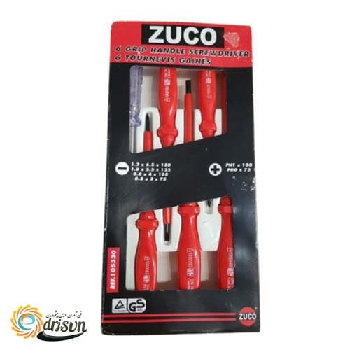 پیچ گوشتی دسته عایق ۱۰۰۰ ولتی ZUCO ساخت ژاپن