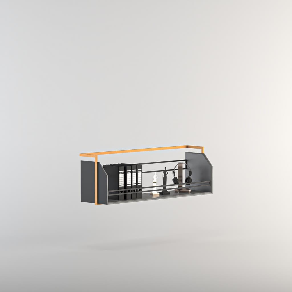 شلف اداری مدل shelf01-l120