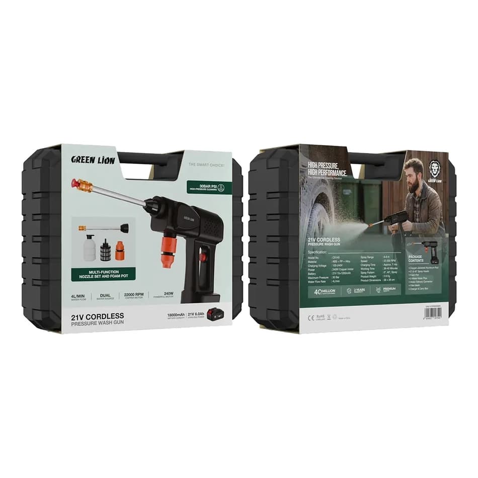 کارواش سیار گرین لاین مدل CX140 — تصویر ۵