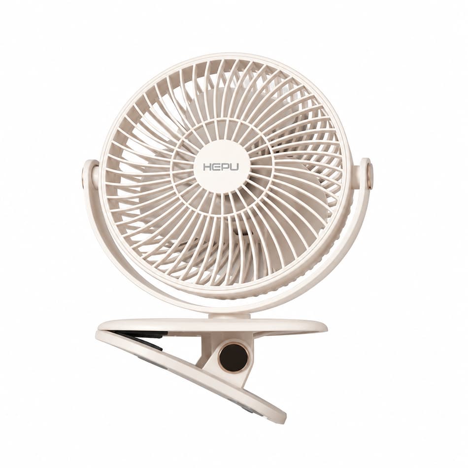 پنکه شارژی گیره دار Hepu مدل HP-F32