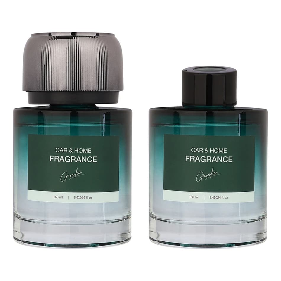 خوشبوکننده خودرو گرین لاین مدل fragrance 2in1 combo حجم 160ML