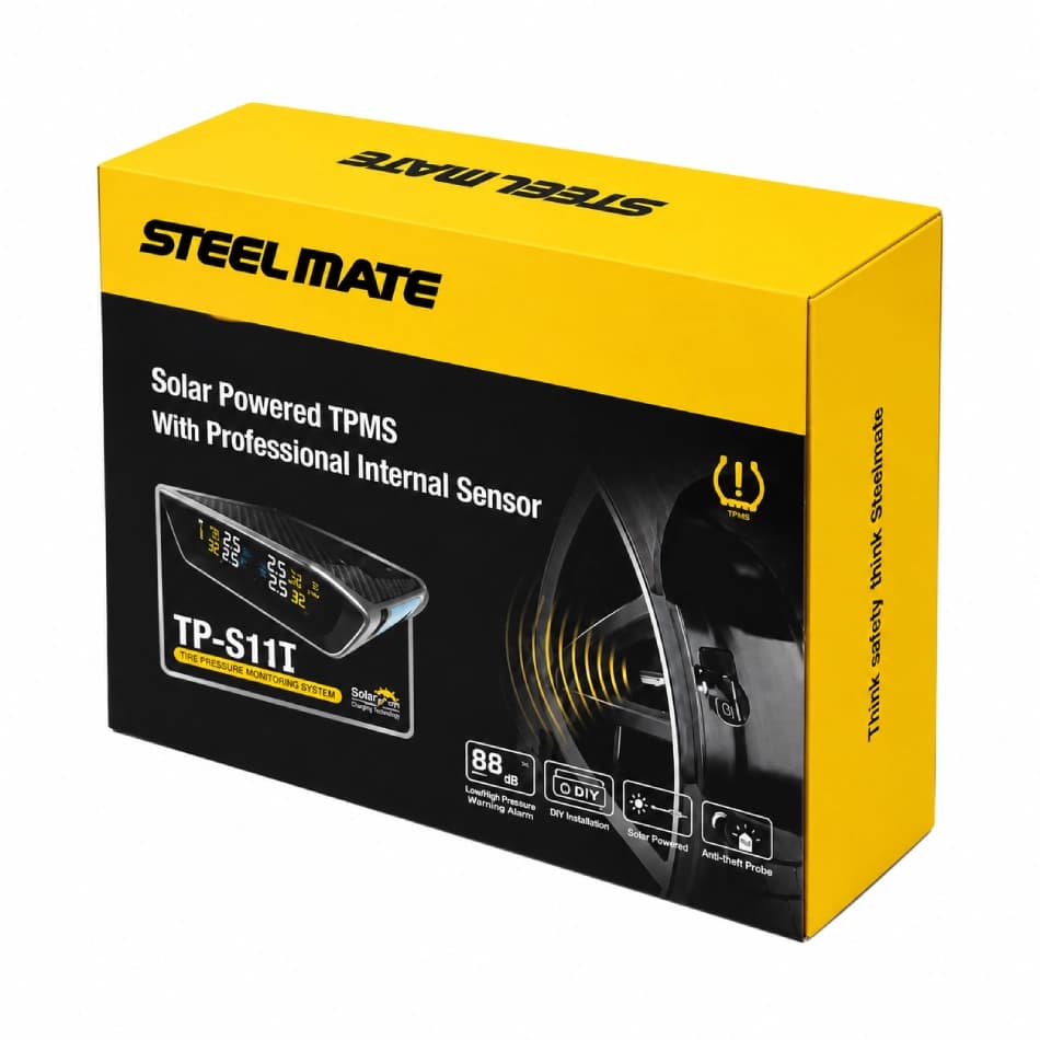 نمایشگر و سنسور باد لاستیک استیل میت مدل TP-S11I — تصویر ۵