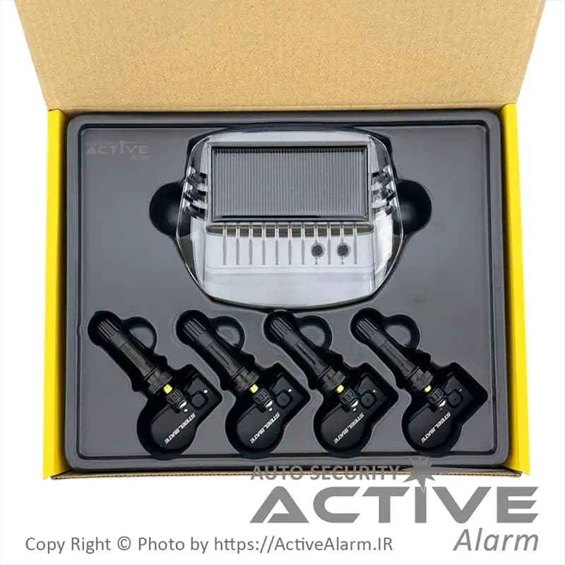 نمایشگر و سنسور باد لاستیک استیل میت مدل TP-S23I — تصویر ۱۰