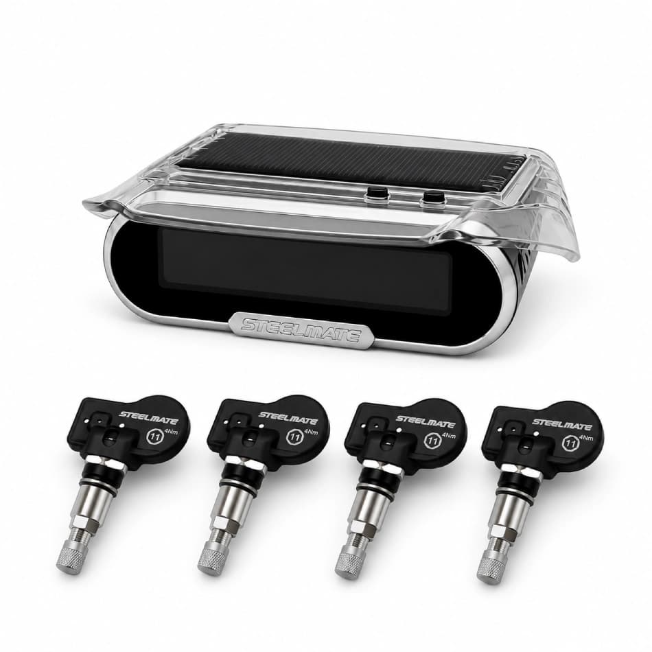 نمایشگر و سنسور باد لاستیک استیل میت مدل TP-S21I