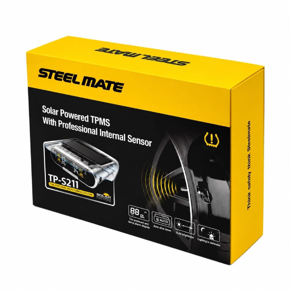 نمایشگر و سنسور باد لاستیک استیل میت مدل TP-S21I — تصویر ۵