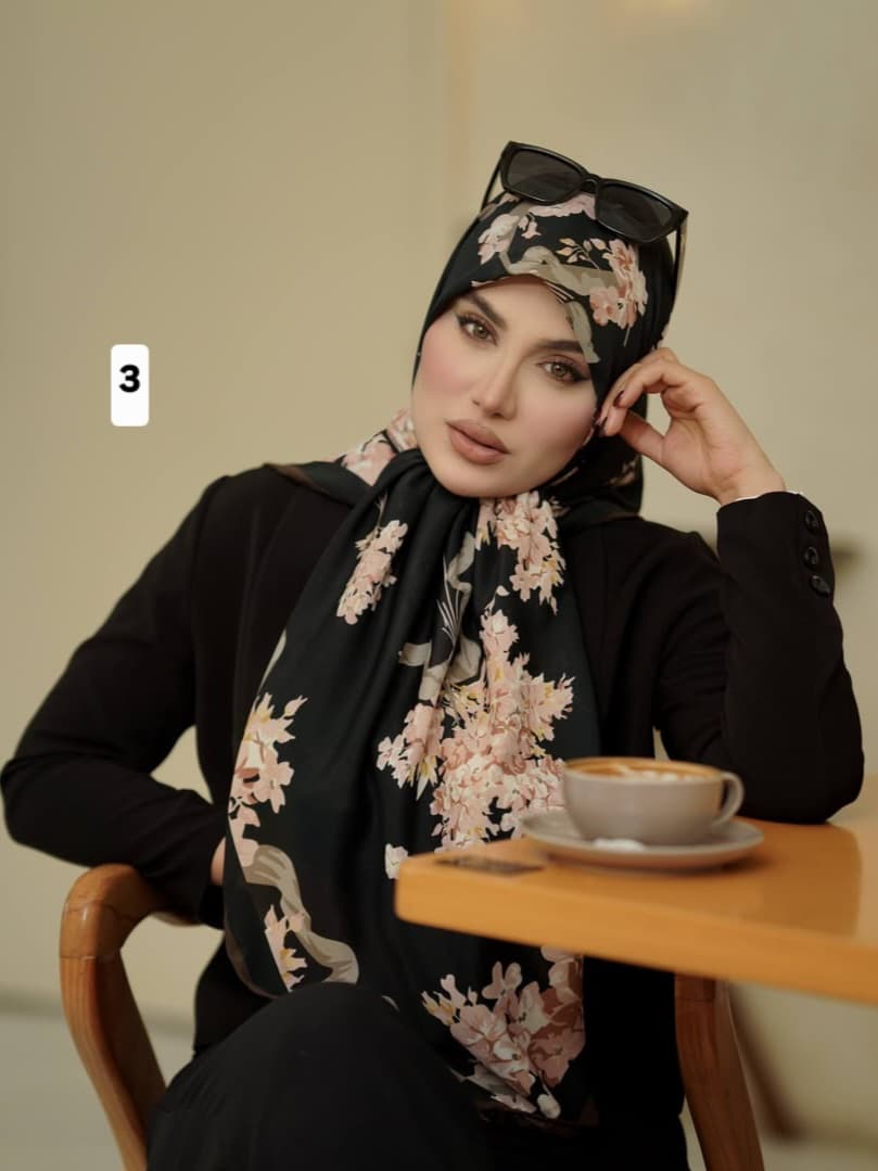 روسری نخ وال کد ۱۰۷۰ — تصویر ۳
