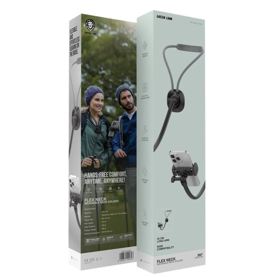 هولدر گردنی موبایل گرین لاین Flex Neck GHL-08 — تصویر ۲