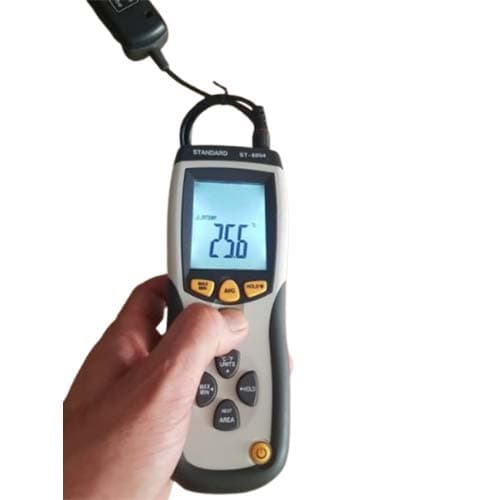 بادسنج ترمومتر محیطی و لیزری STANDARD ST8894 — تصویر ۷